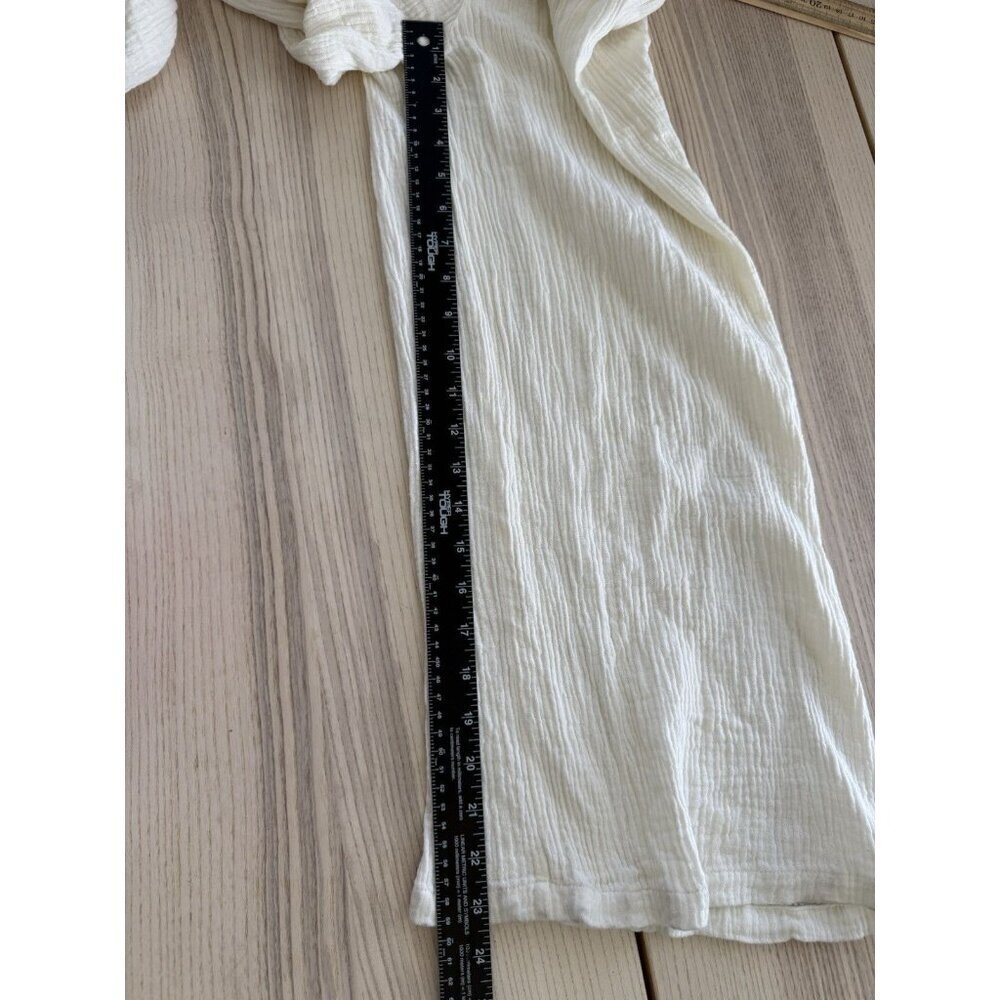 Mable Jumsuit sleeveless light cream women casual size S - Picture 10 of 11